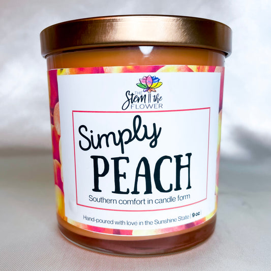 Simply Peach Candle