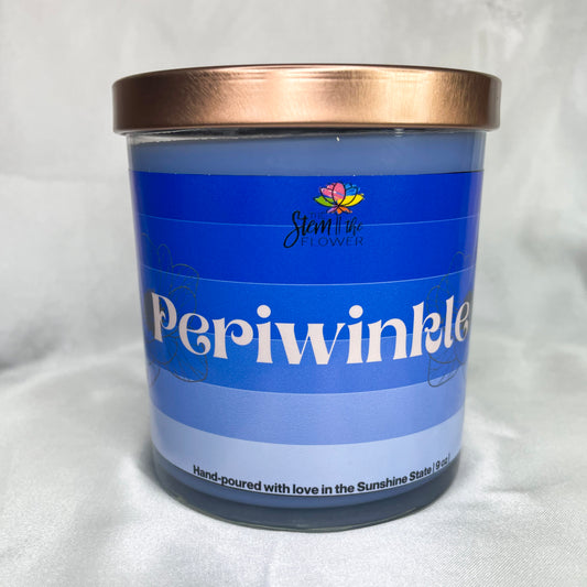 Periwinkle Candle