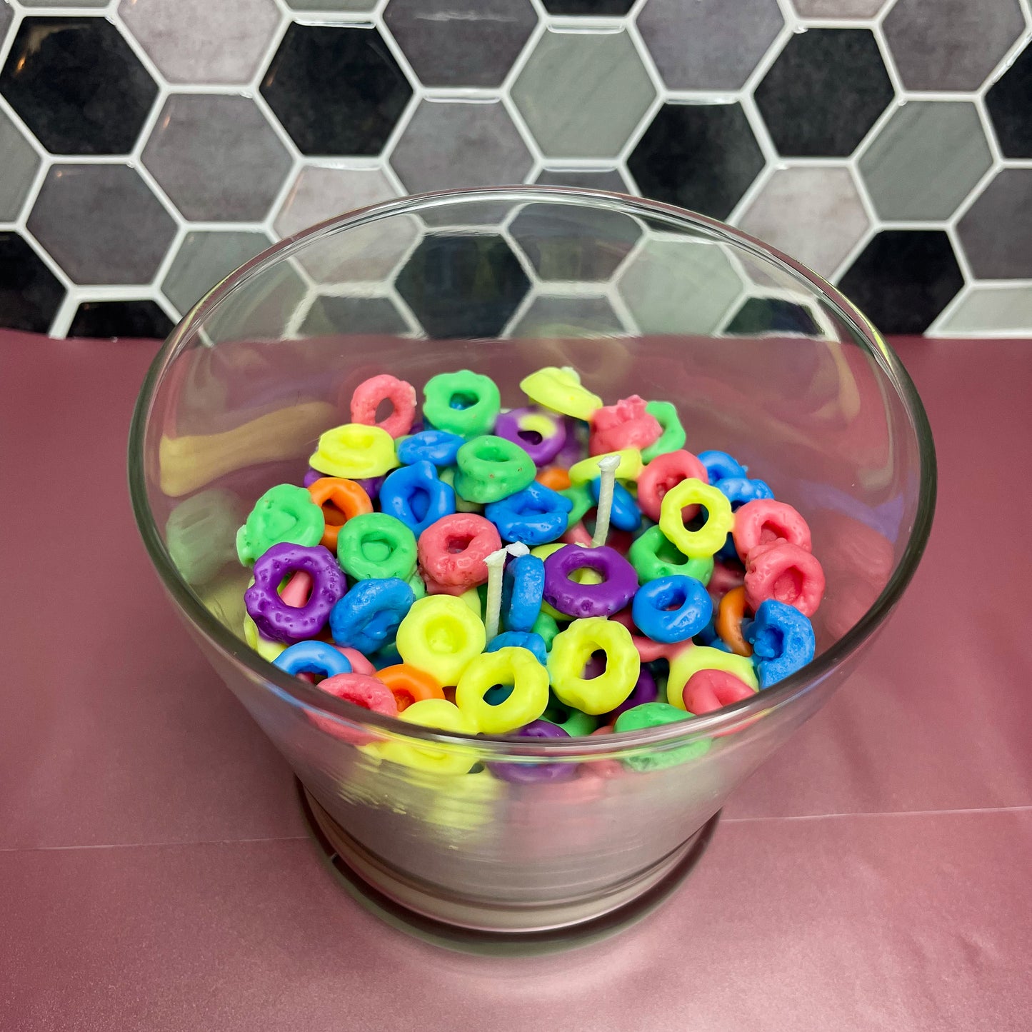 Fruit Loops Candle