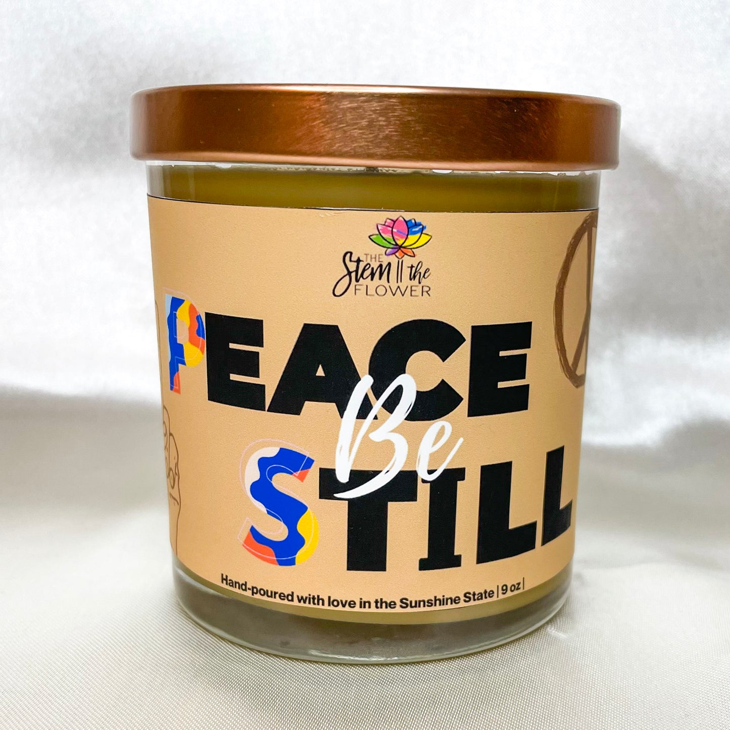 Peace Be Still Candle